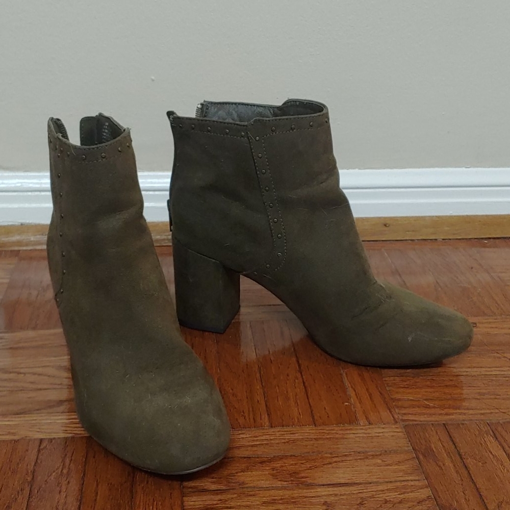 Army Green Ankle Boot